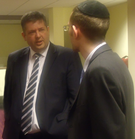 Lord Advocate with Rabbi Garry Wayland