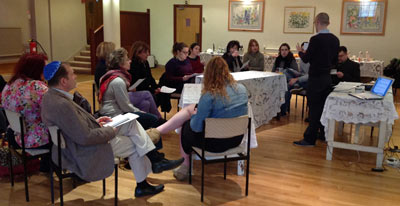"Expanding Jewish Volunteering in Scotland" training session in Edinburgh