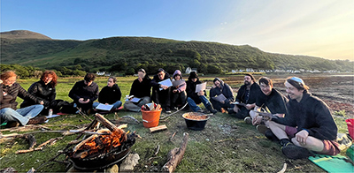 Shabbat at Lochranza, Isle of Arran