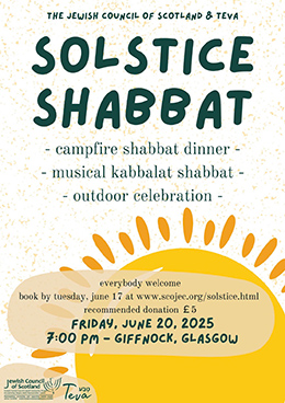 Solstice Shabbat